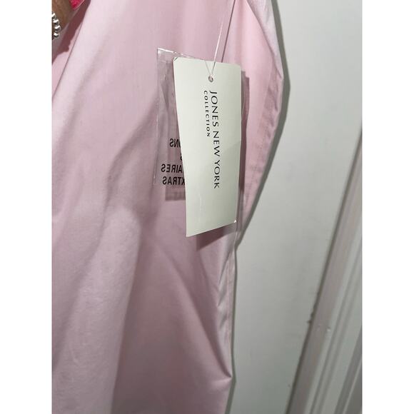 Jones New York Women's Sleeveless No-Iron Easy Care Shirt NWT 20W - Picture 6 of 13
